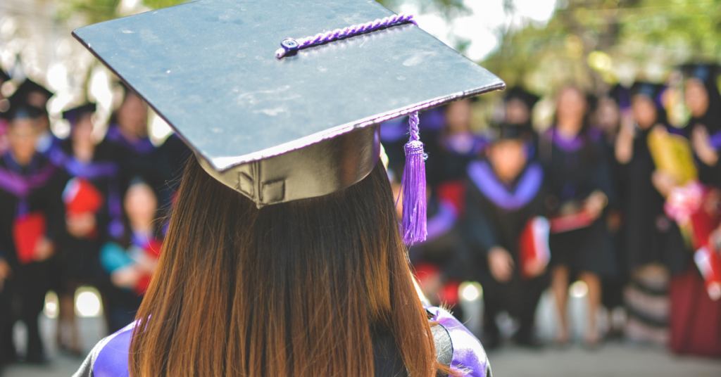 Student at college graduation. Photo by MD Duran on Unsplash.