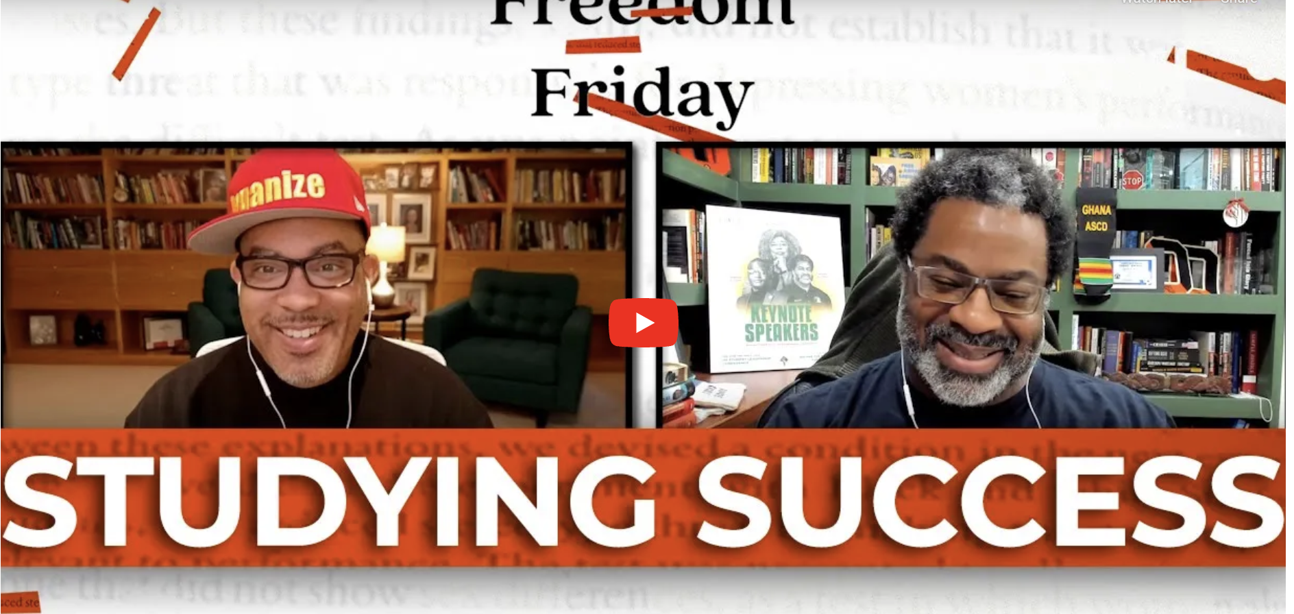 Chris and Sharif of Freedom Friday