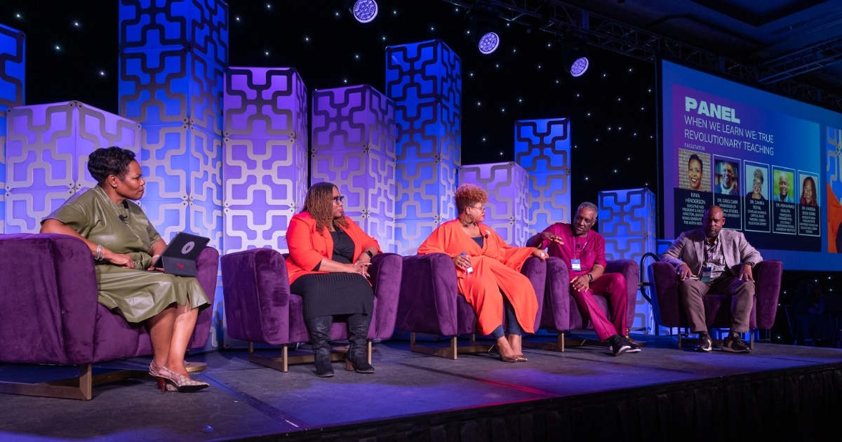 Black Male Educator Conference 2024 Revolutionary Teaching Panel