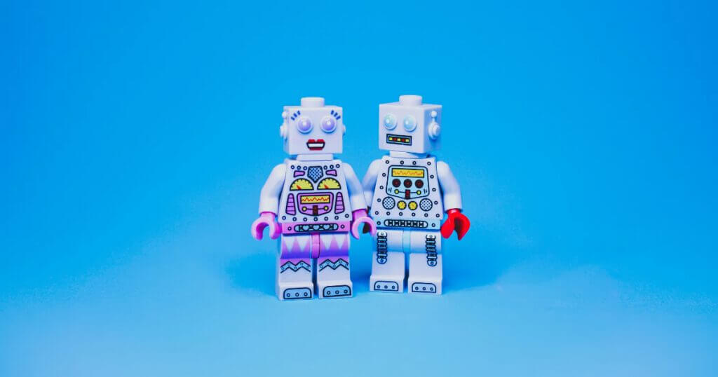 Two robots